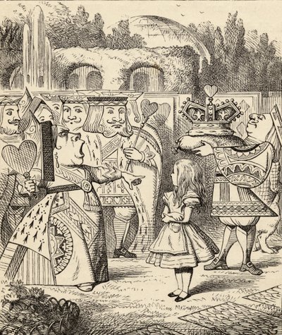 Başı kapalı, Lewis Carroll tarafından 1891
